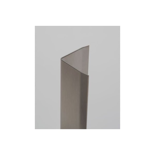 Western Fabricating Llc Western Fabricating 135 Degree SS Corner Guard, 16 Ga., 3/8 Wings, Sq. Corners, 48Lx2Wx2H 20204816_135-degree_square-corner_wings - main